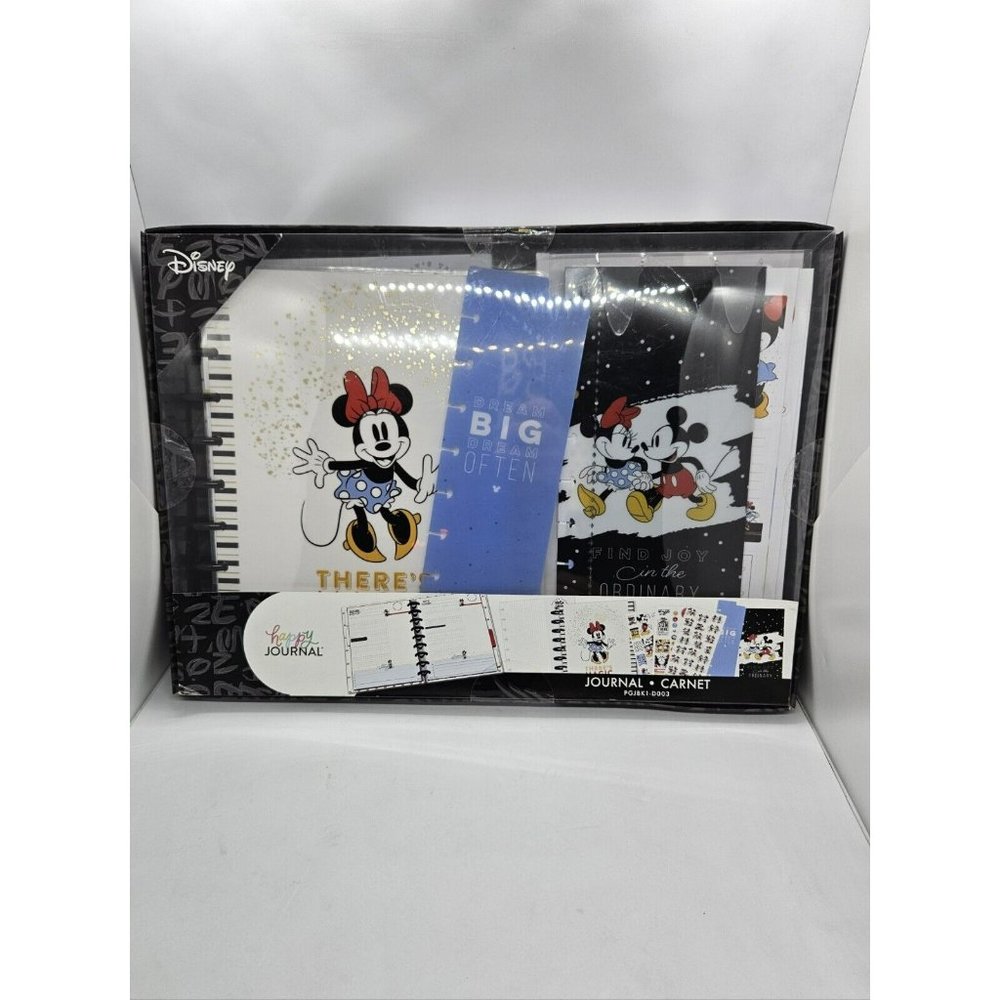 Happy Journal Disney Minnie Mouse  Budget Journal Set NEW In Sealed Box